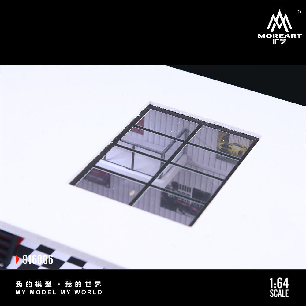 Mô hình Auto Repair Shop E-style nhìn từ trên xuống