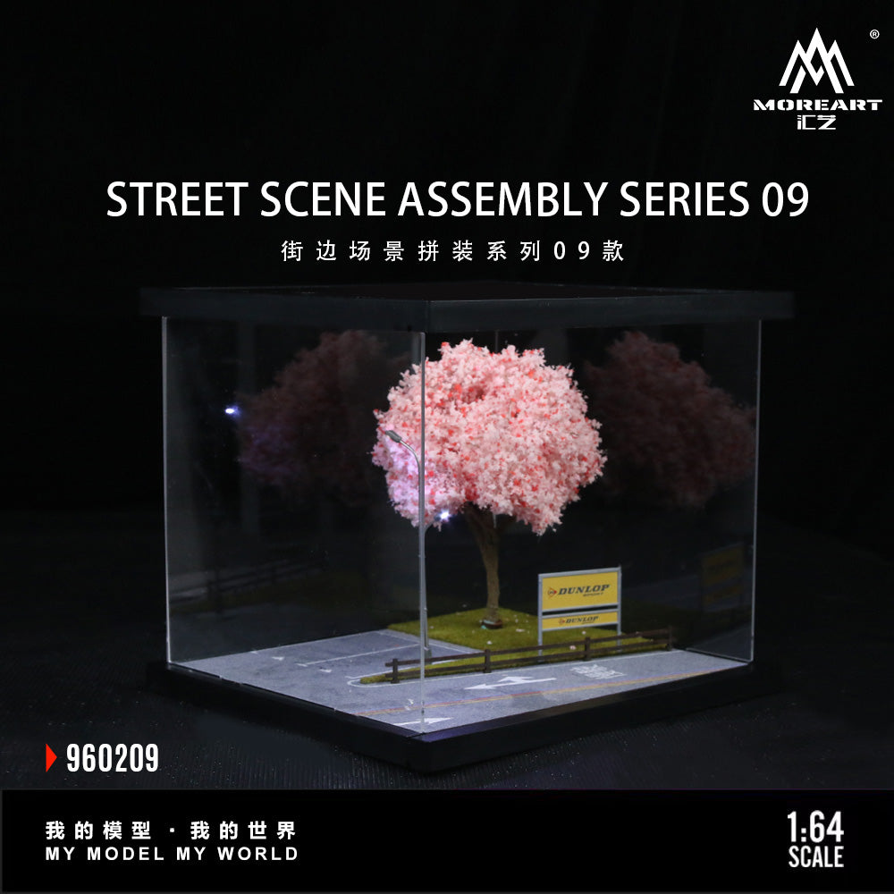 Mô hình diorama đường phố MoreArt 1:64 góc trước