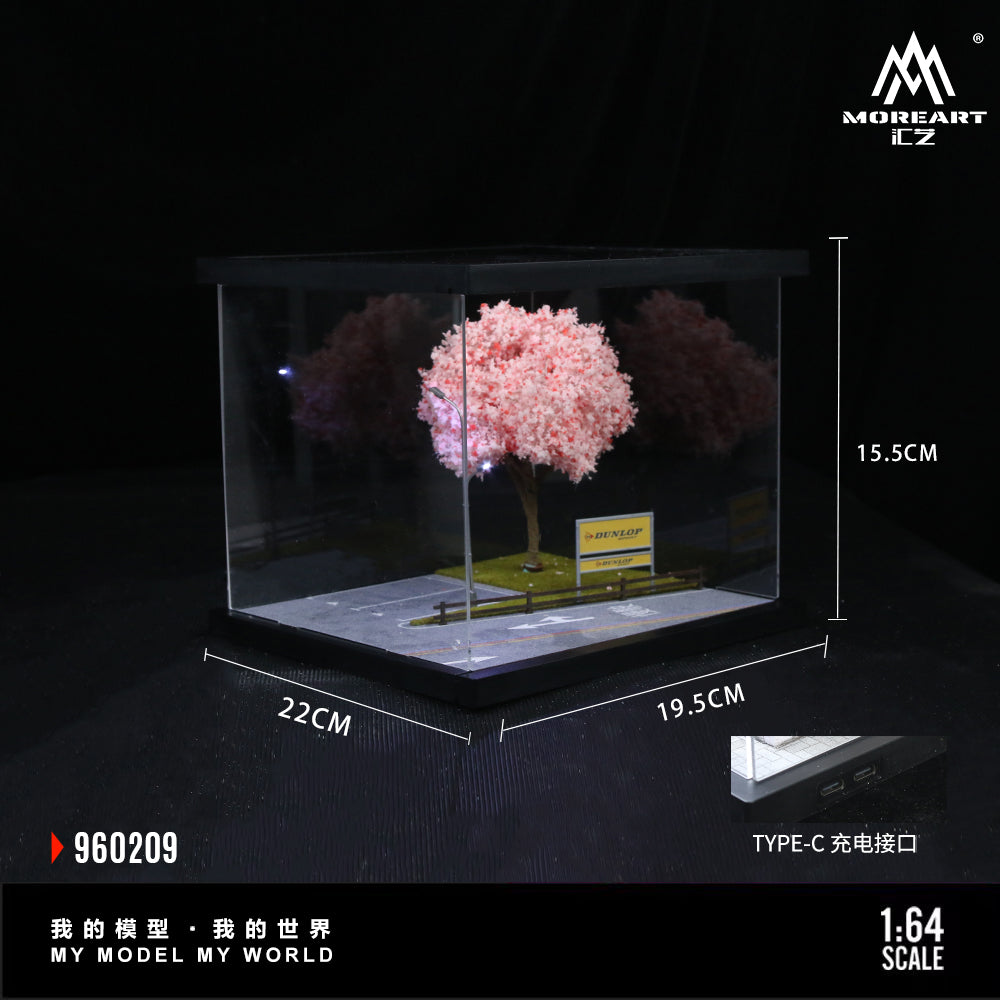 Chi tiết đèn đường diorama MoreArt