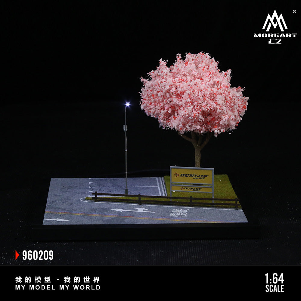 Mô hình diorama đường phố với xe hơi tỉ lệ 1:64