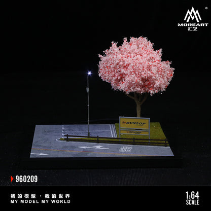 Mô hình diorama đường phố với xe hơi tỉ lệ 1:64