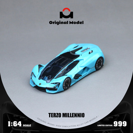 Mô hình Terzo Millennio Tiffany Blue góc trước