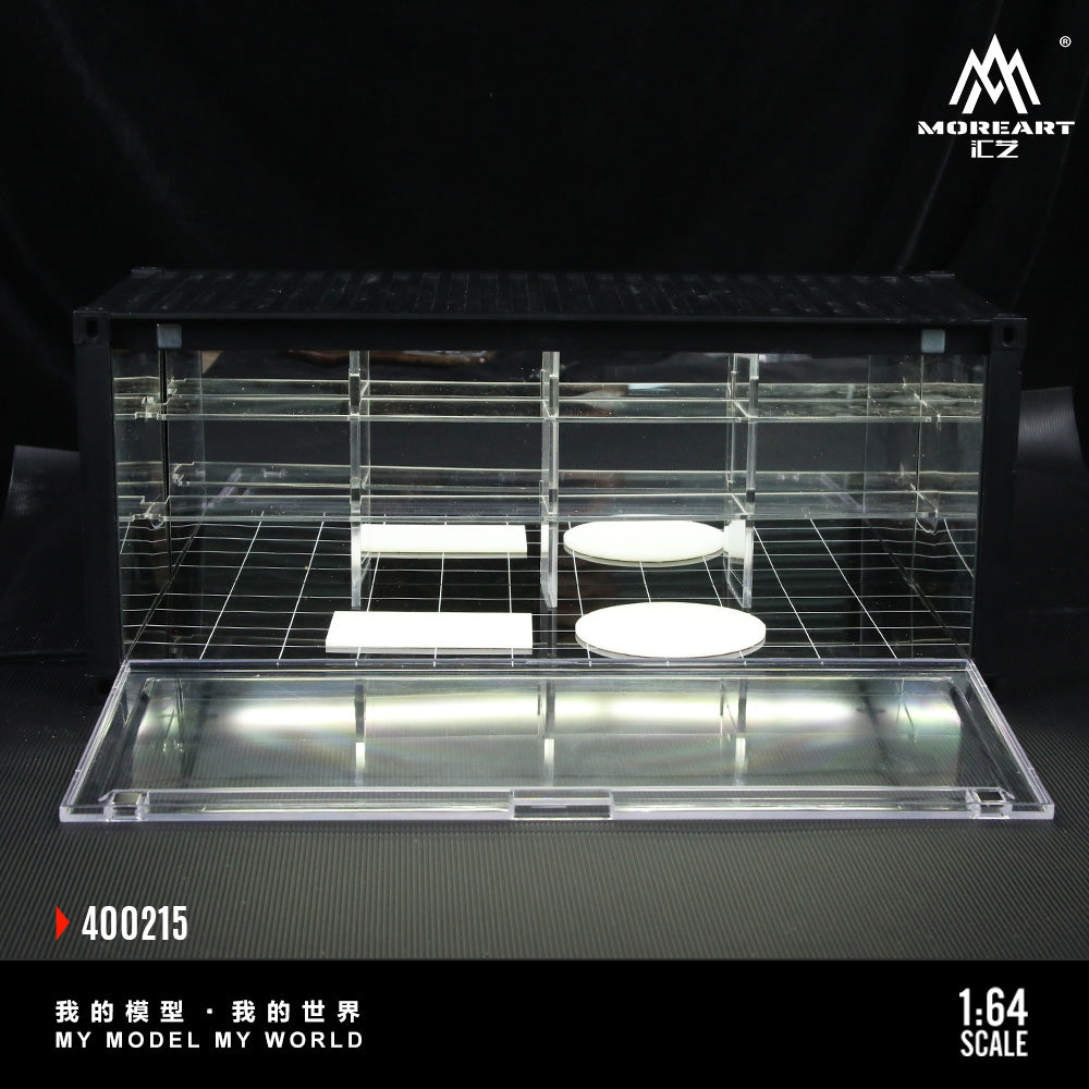 Cận cảnh diorama mô hình Container Mirror Parking