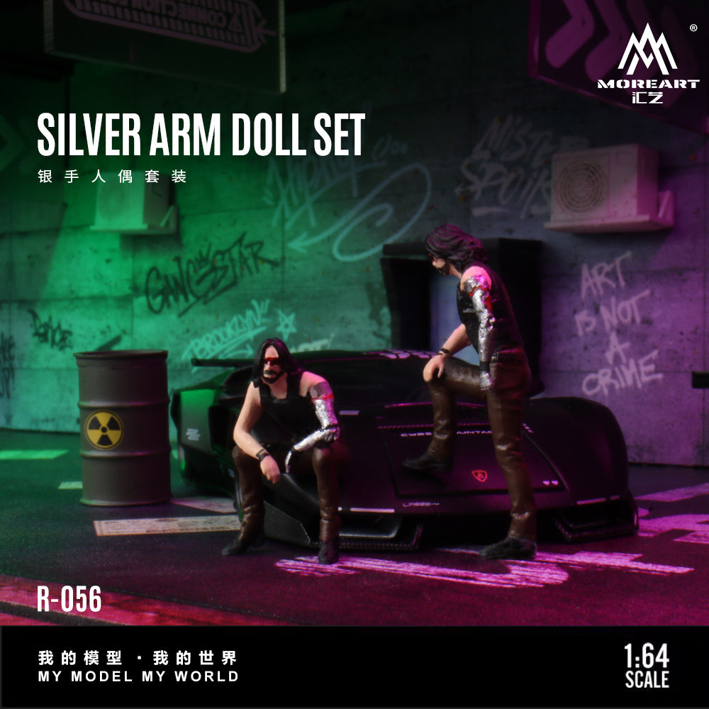 Búp bê Silver Hand tỉ lệ 1:64