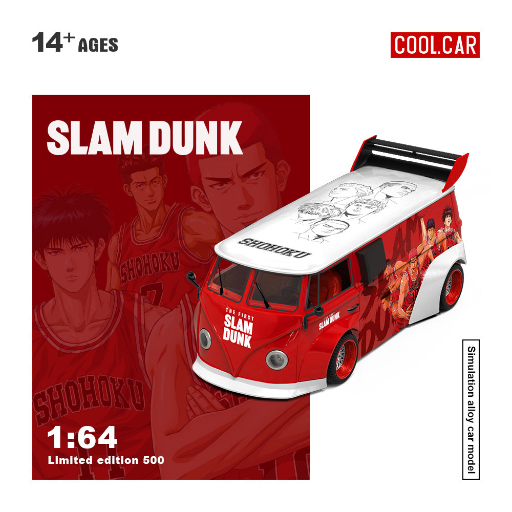 Góc trước xe Volkswagen T1-Slam Dunk