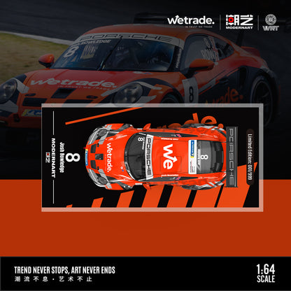 Nội thất xe Porsche 911 GT3 CUP-8 tỉ lệ 1:64