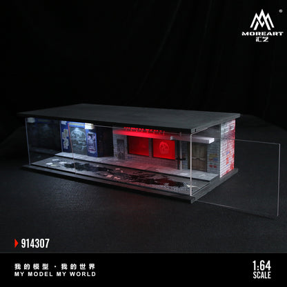 Mô hình Diorama Cyberpunk Lighted Model Set 1:64 chi tiết đèn