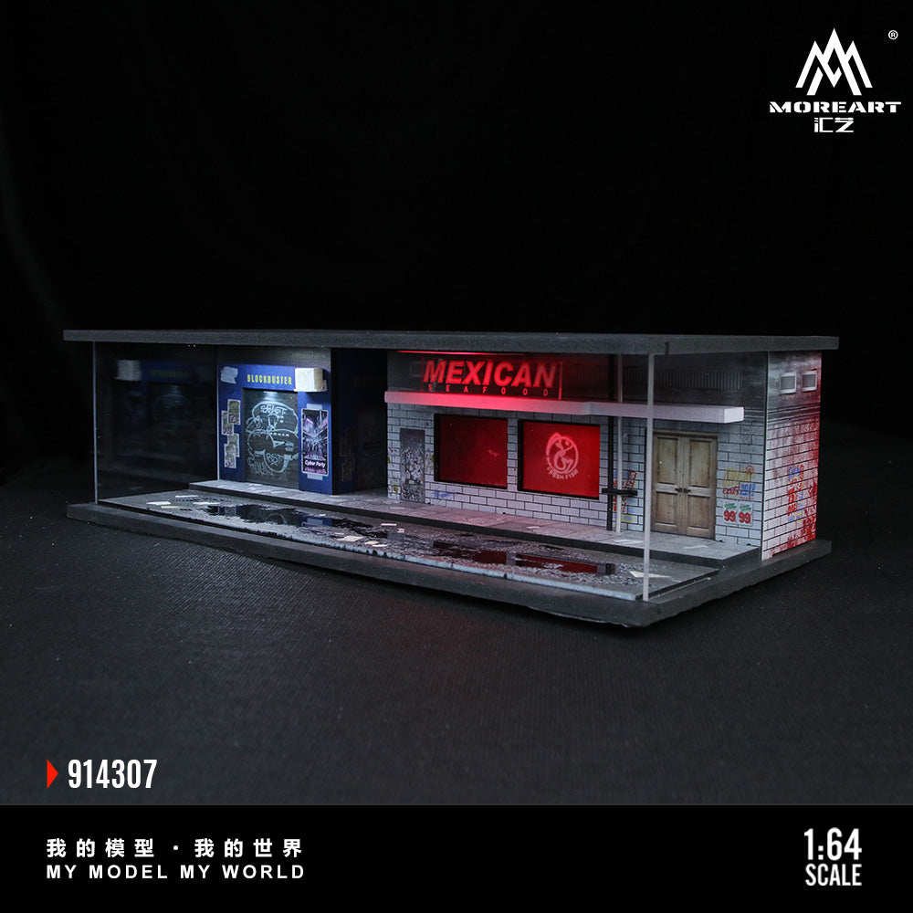 Mô hình Cyberpunk Lighted Model Set 1:64 góc bên phải