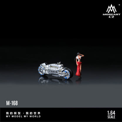 Diorama MOREART Dodge Tomahawk tỉ lệ 1:64