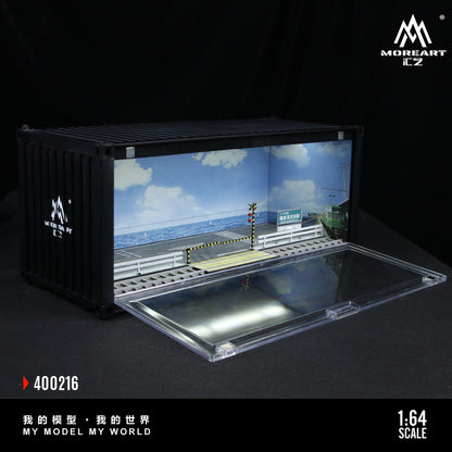 Mô hình diorama Container Station tổng thể