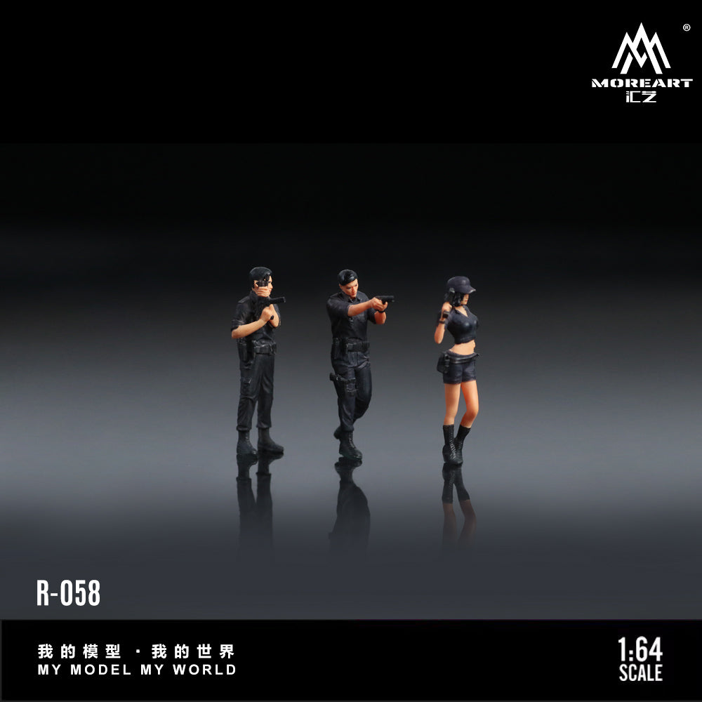 Mô hình diorama Special Agent cận cảnh nhân vật