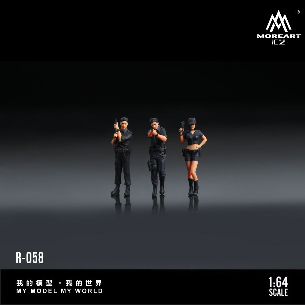 Armed Special Agent Figure Set