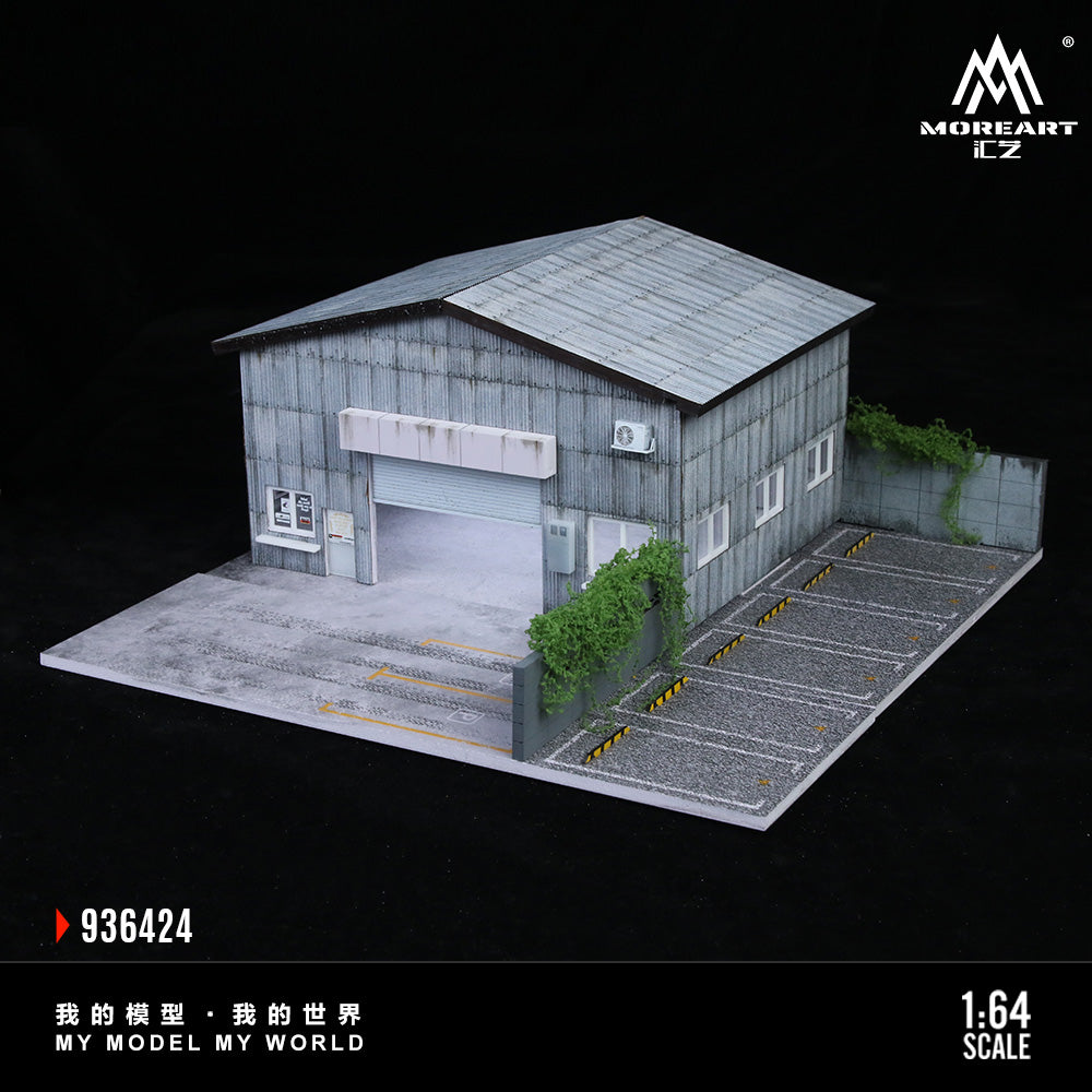 Mô hình diorama Factory Building C-Style có đèn