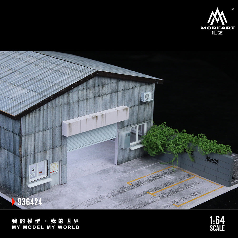 Mô hình diorama Factory Building C-Style tổng thể