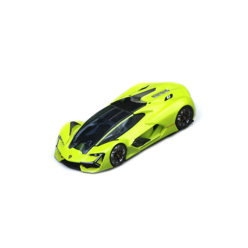 Mô hình Terzo Millennio Fluorescent Green góc nghiêng