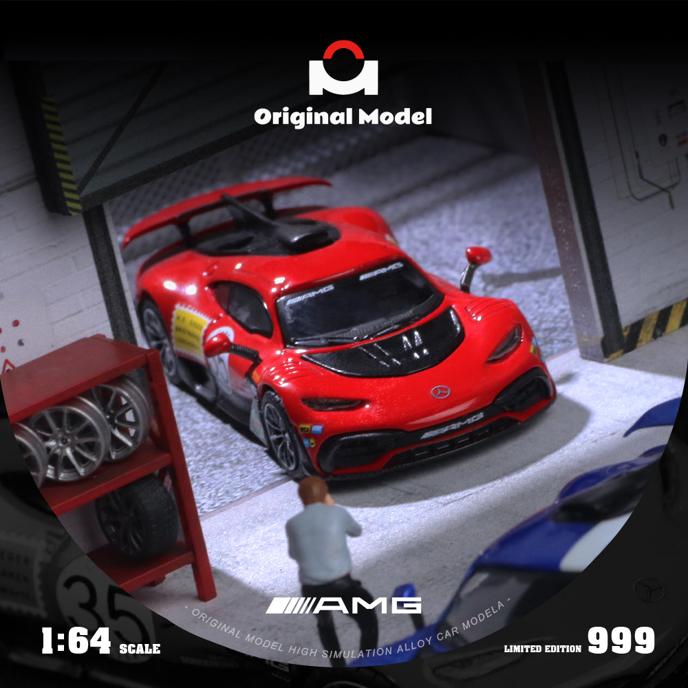 Góc nghiêng xe Mercedes-AMG One Red Pig