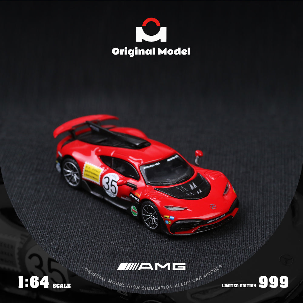 Đuôi xe Mercedes-AMG One Red Pig