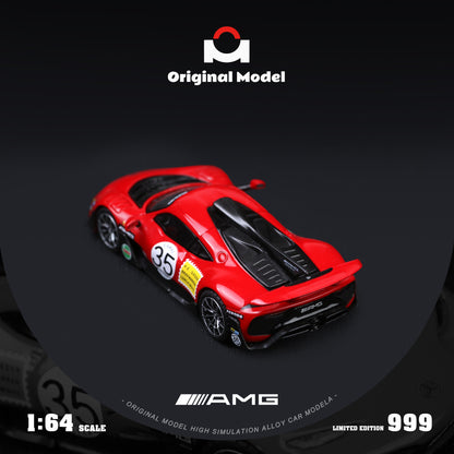 Nội thất xe Mercedes-AMG One Red Pig
