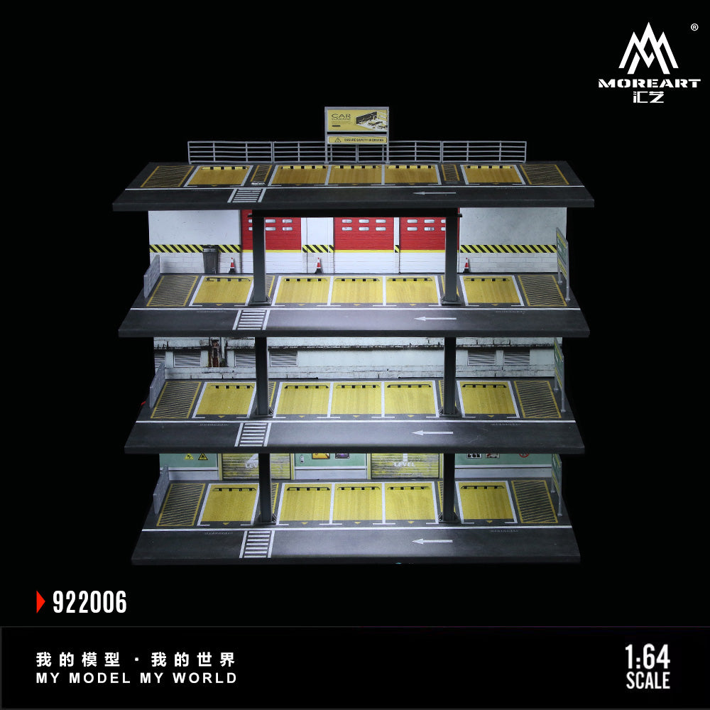 Mô hình garage với hiệu ứng ánh sáng