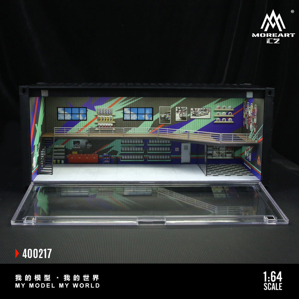 Các container được xếp chồng lên nhau