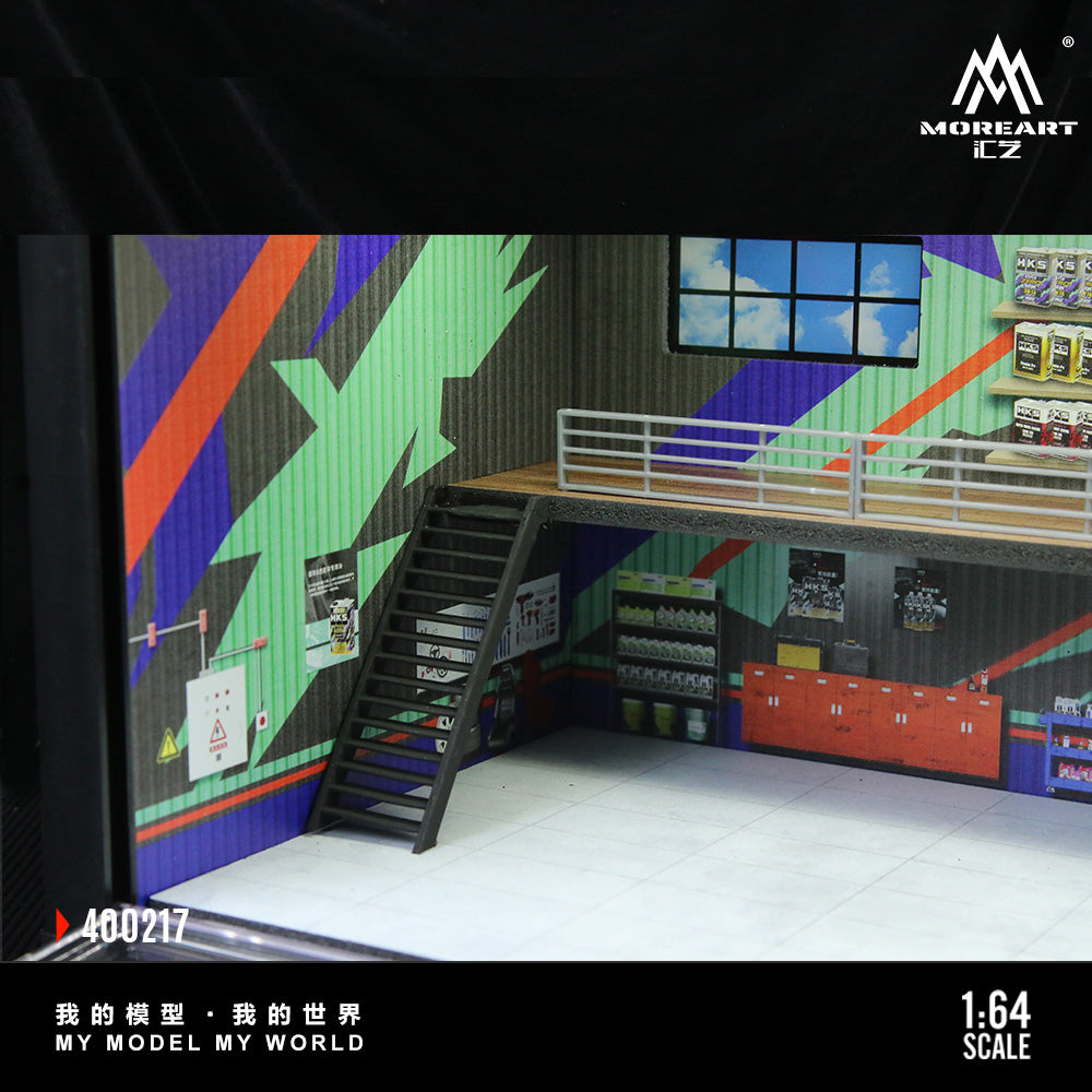 Mô phỏng ánh sáng ban đêm trong diorama