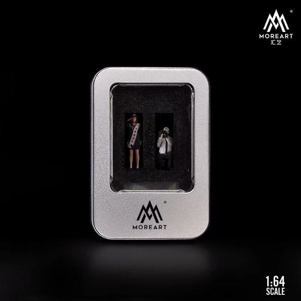 Mô hình diorama MOREART Japanese Female Police Officer Outfit tỉ lệ 1:64