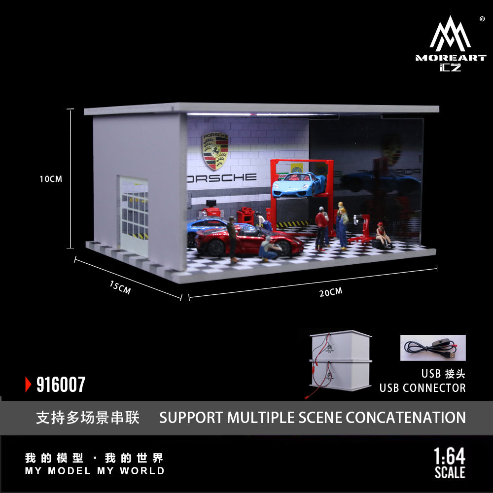 Auto Repair Shop F-Style với hiệu ứng ánh sáng