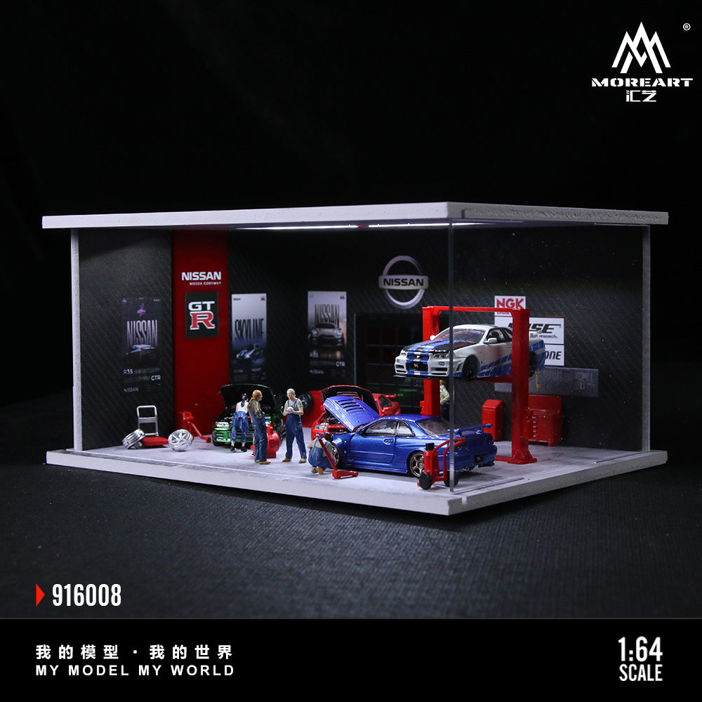 Mô hình Auto Repair Shop G-Style tỉ lệ 1:64