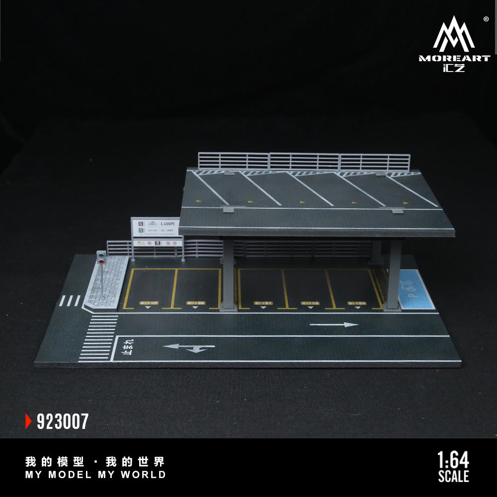 Diorama A-Steel Frame Structure Platform góc nghiêng
