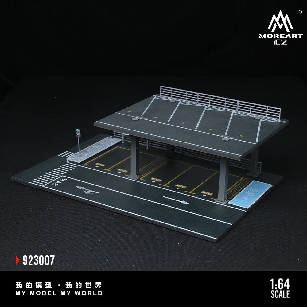 Toàn cảnh Diorama A-Steel Frame Structure Platform