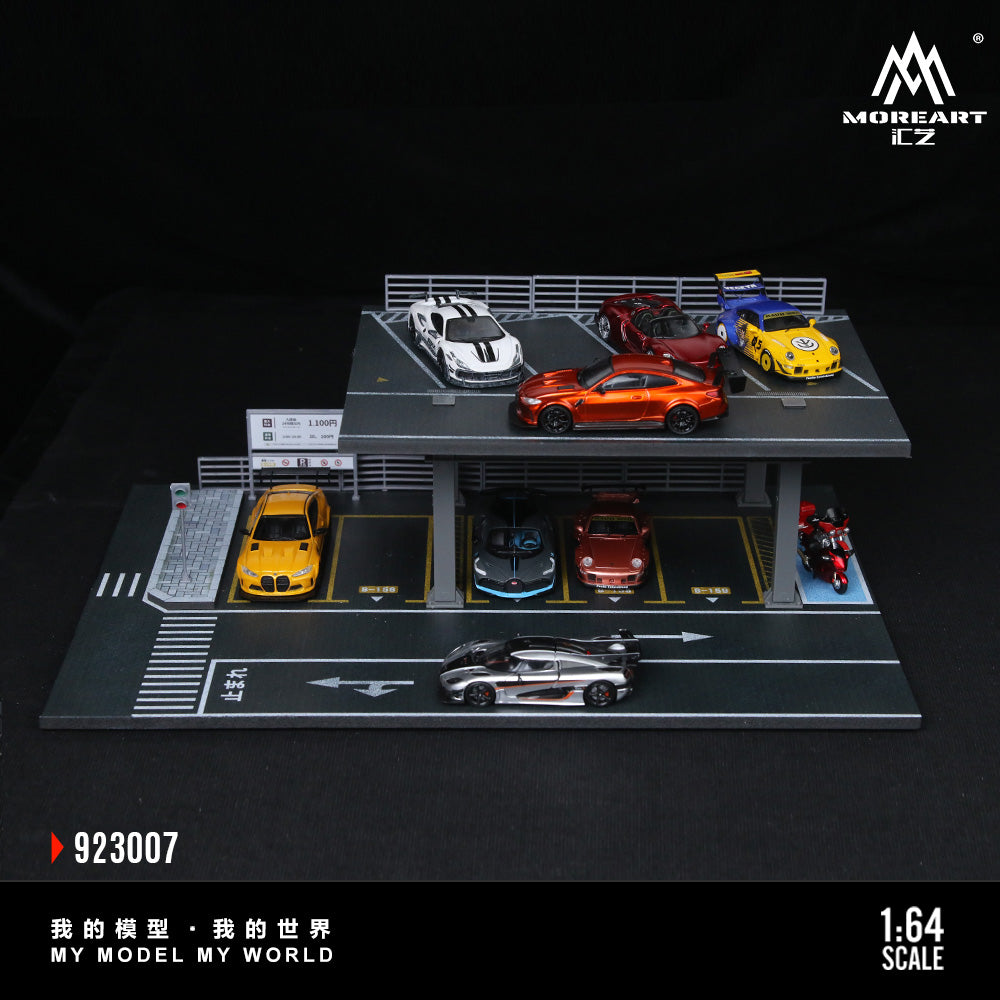 Mô hình A-Steel Frame Structure Platform với xe