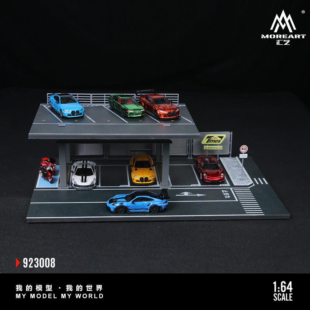 Diorama B-Steel Frame Structure Platform góc nghiêng