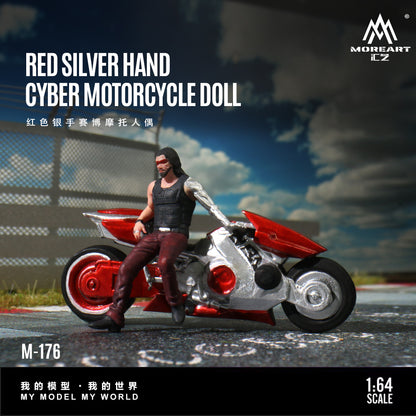 Xe máy Cyber và búp bê tỉ lệ 1:64