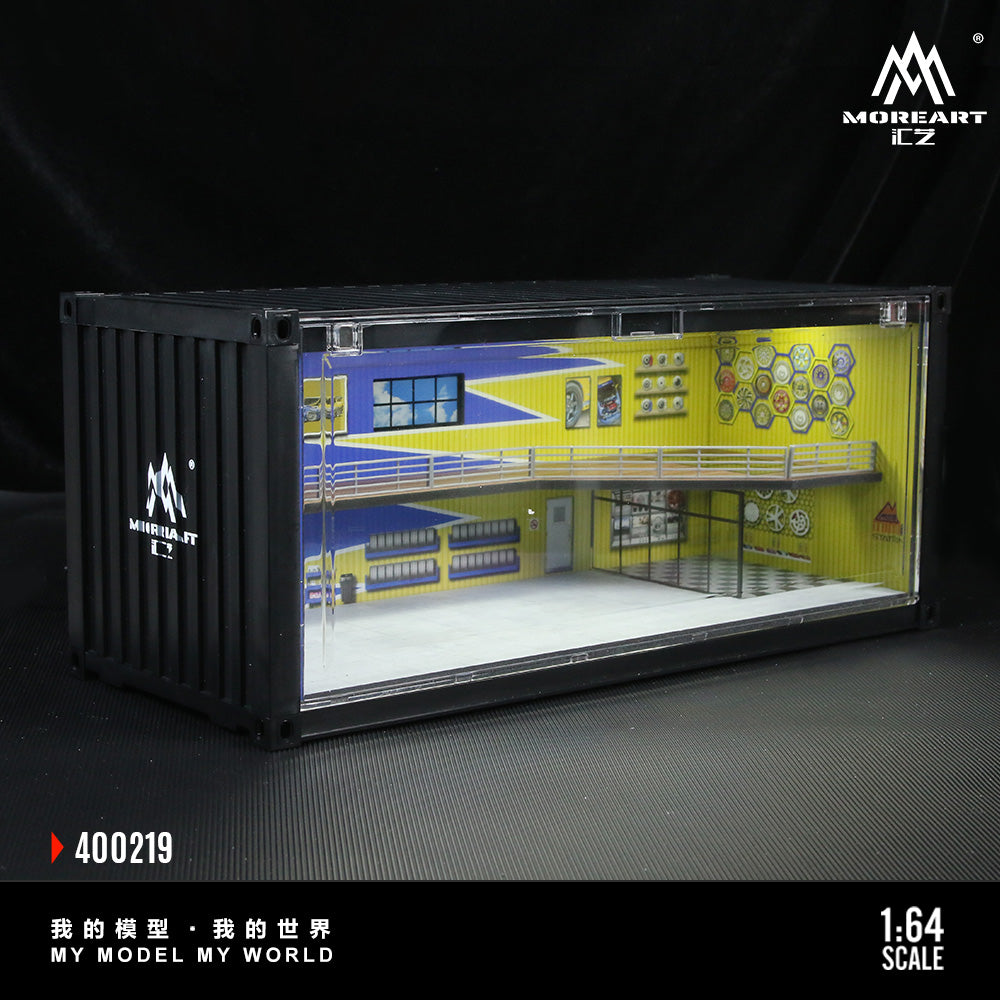 Xưởng sửa chữa container với nhiều chi tiết