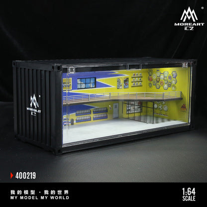 Xưởng sửa chữa container với nhiều chi tiết