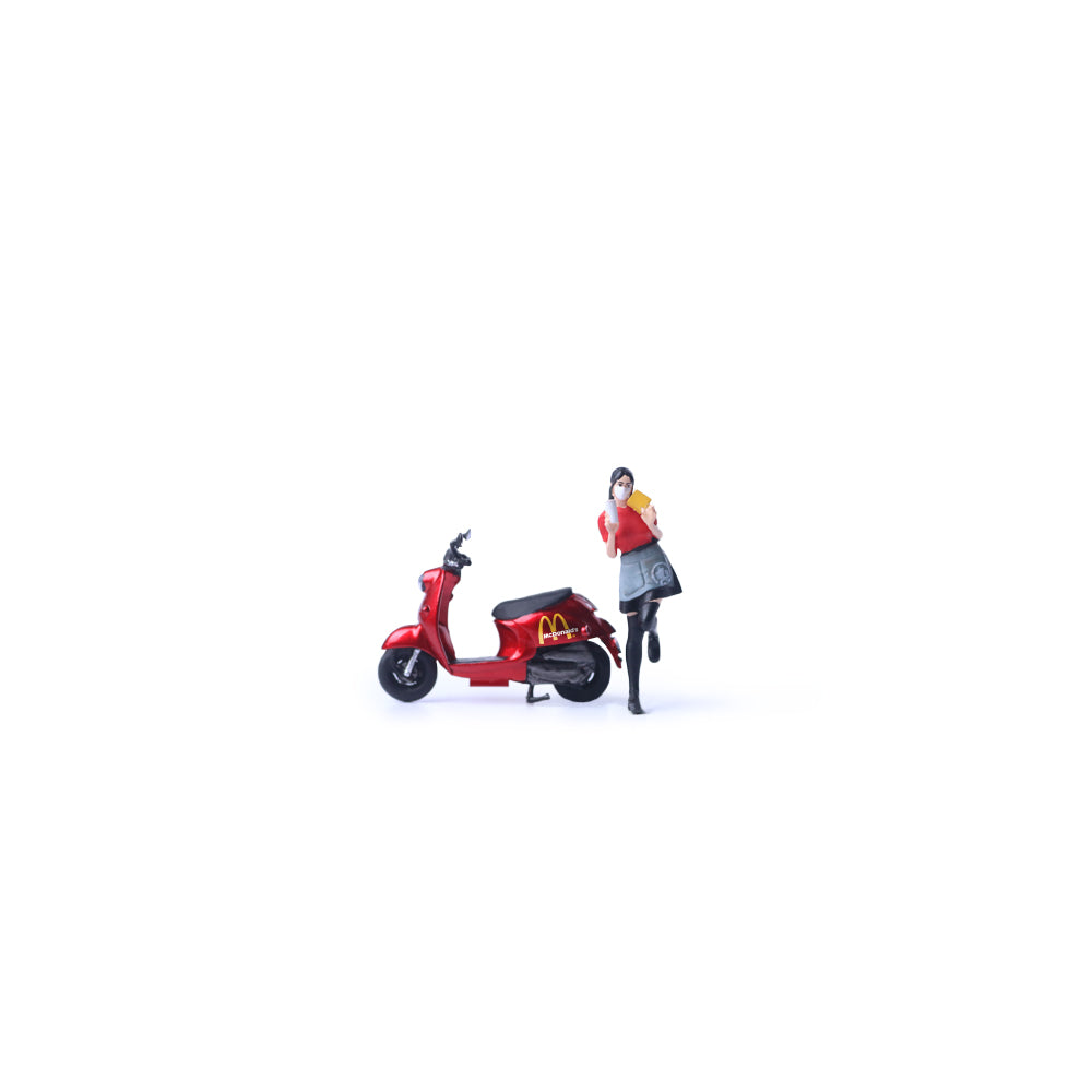 Hộp đựng xe scooter giao hàng MoreArt