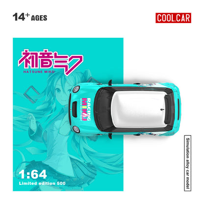 Góc nghiêng xe BMW Mini-Hatsune Miku