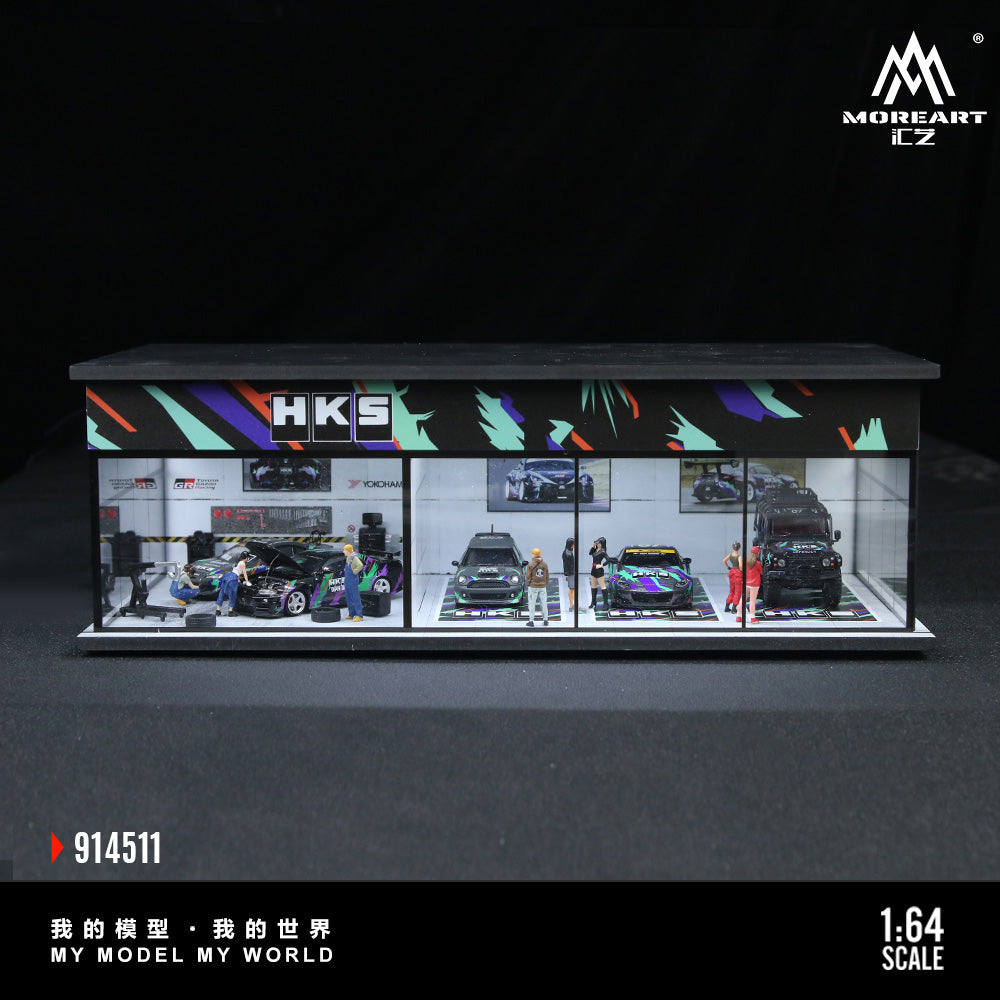 Tổng thể Diorama HKS Parking 1:64