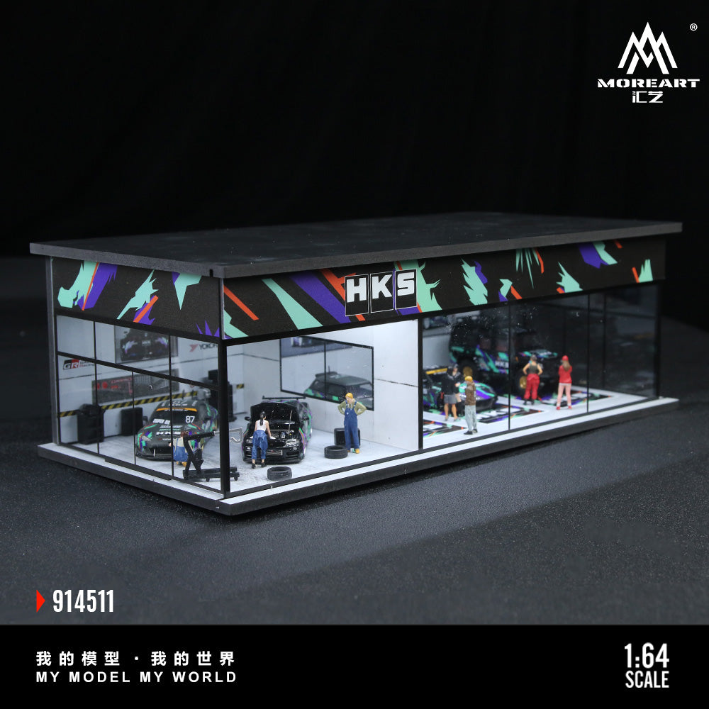 Nhân vật trong Diorama HKS Parking Showroom