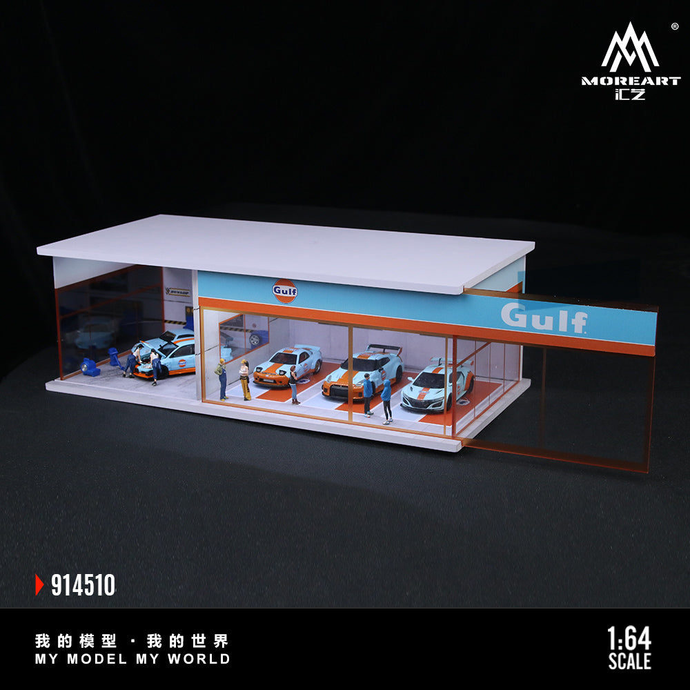 Góc nghiêng Diorama Gulf Parking Showroom