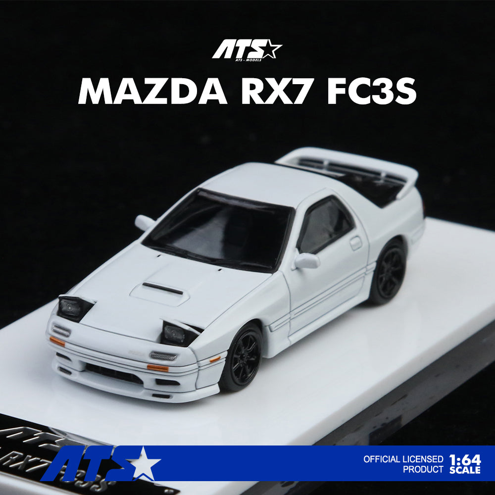 Góc trước xe Mazda RX-7 FC3S Trắng
