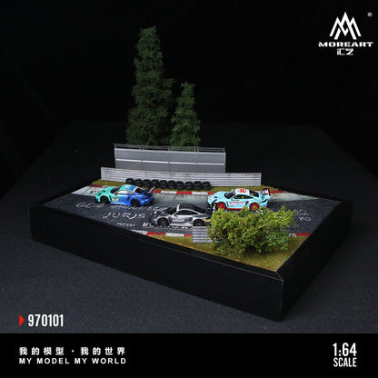 Khu vực Paddock diorama Nürburgring Track