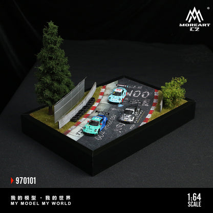 Cây xanh diorama Nürburgring Track Model