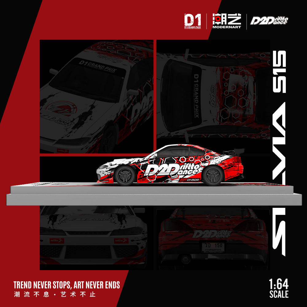 Silvia S15 D2D Drift 1:64
