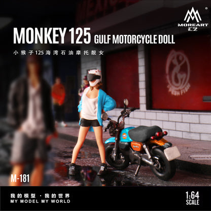Mô hình diorama Monkey 125 Gulf Oil tổng quan
