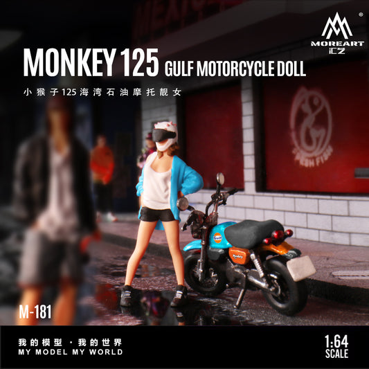 Mô hình diorama Monkey 125 Gulf Oil tổng quan