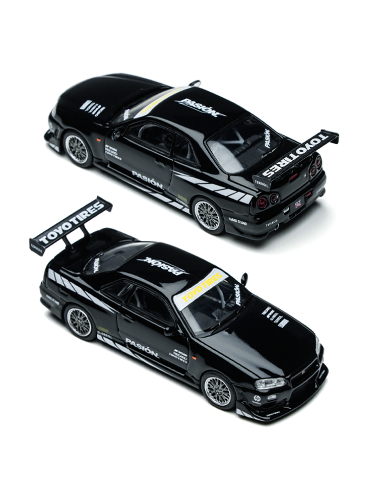 GT-R R34 Black Street