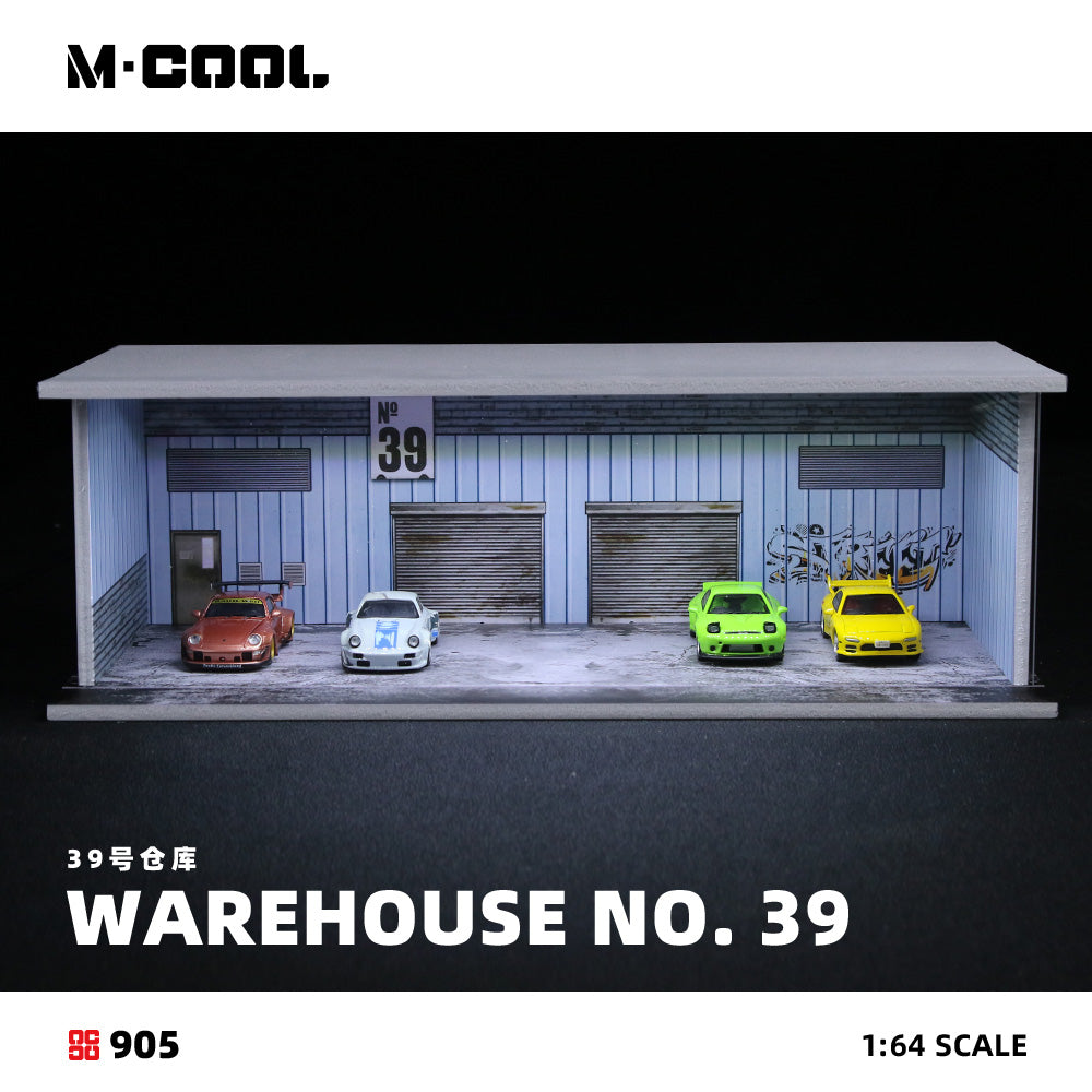 Mô hình Diorama Warehouse A-39 cận cảnh nhà kho