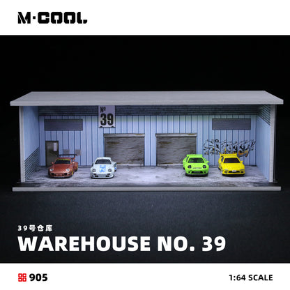 Mô hình Diorama Warehouse A-39 cận cảnh nhà kho