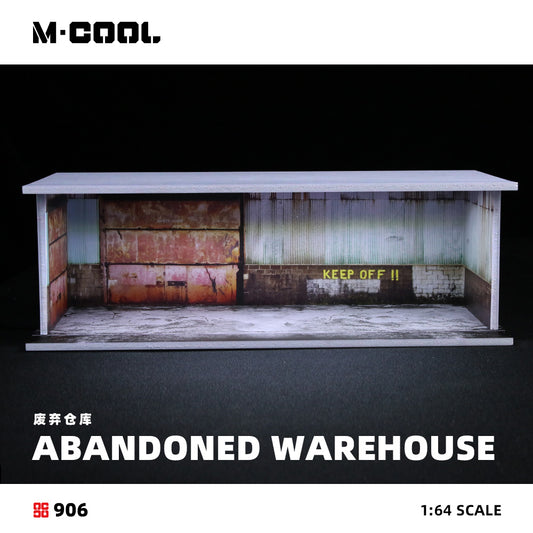 Mô hình Diorama B-Abandoned Warehouse M-Cool 1:64